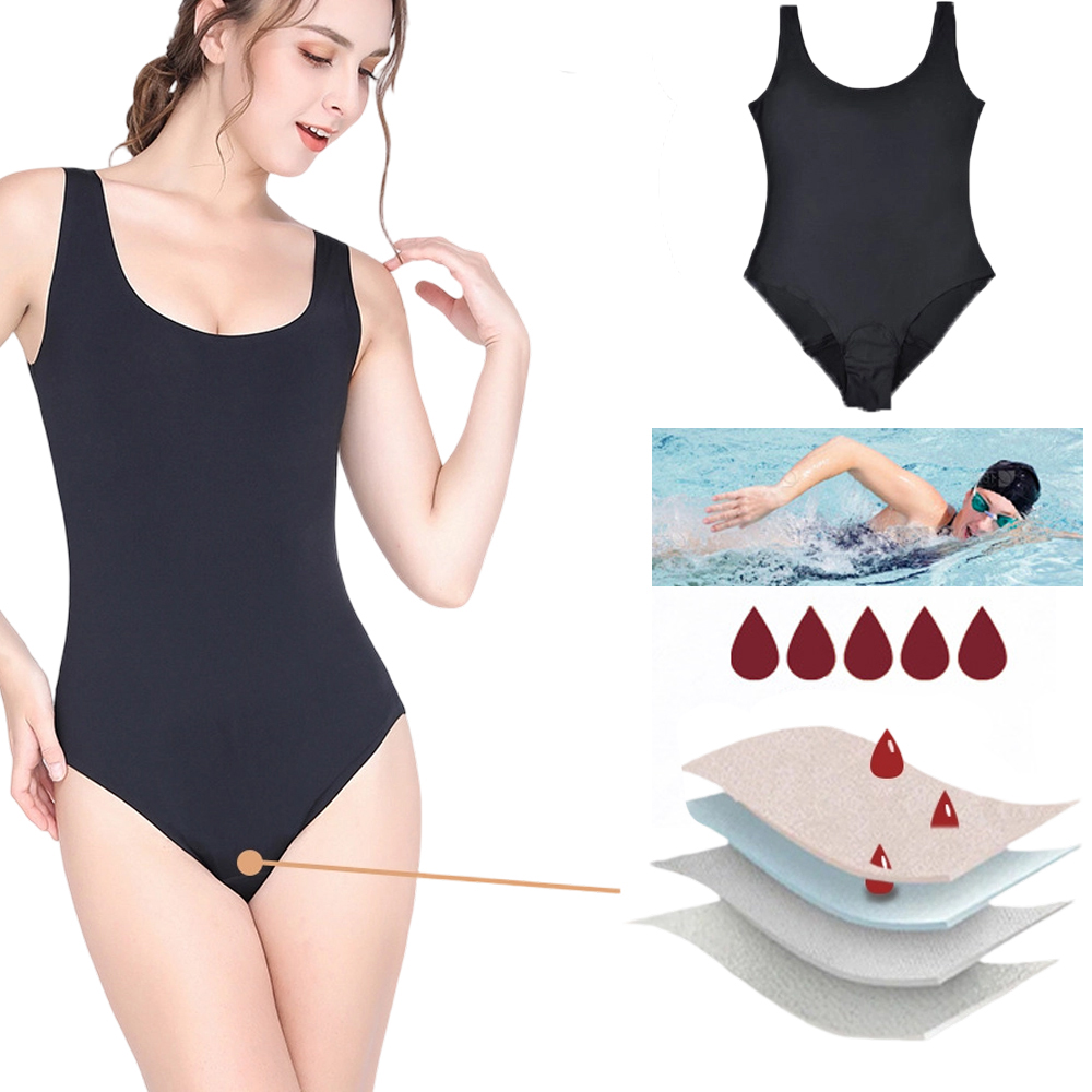 Menstrual Swimsuit Women 4 Lay - Period Panty Absorbent 리뷰 및 가격