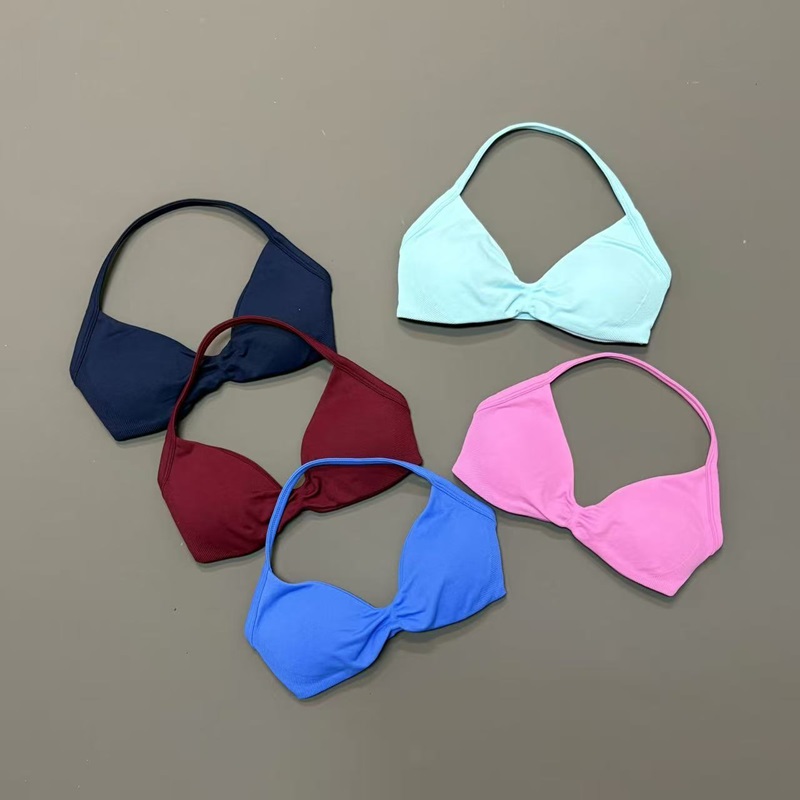 Women Halter Sports Bra V-Neck - Sports Bra High Impact 리뷰 및 가격