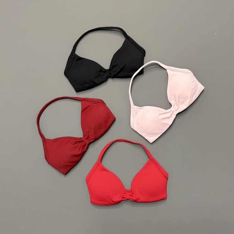Women Halter Sports Bra V-Neck - Sports Bra High Impact 리뷰 및 가격