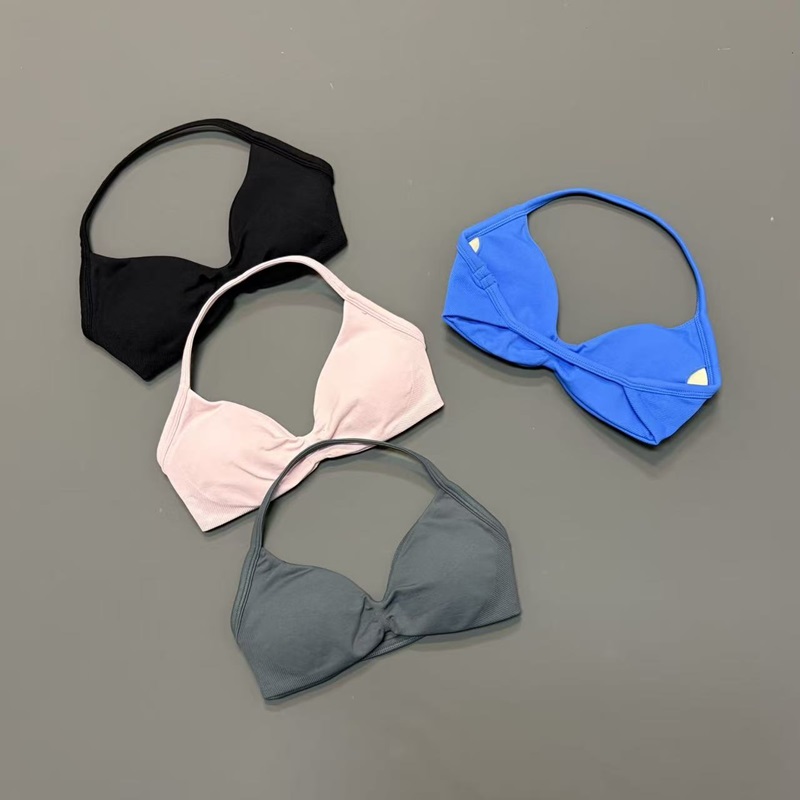 Women Halter Sports Bra V-Neck - Sports Bra High Impact 리뷰 및 가격