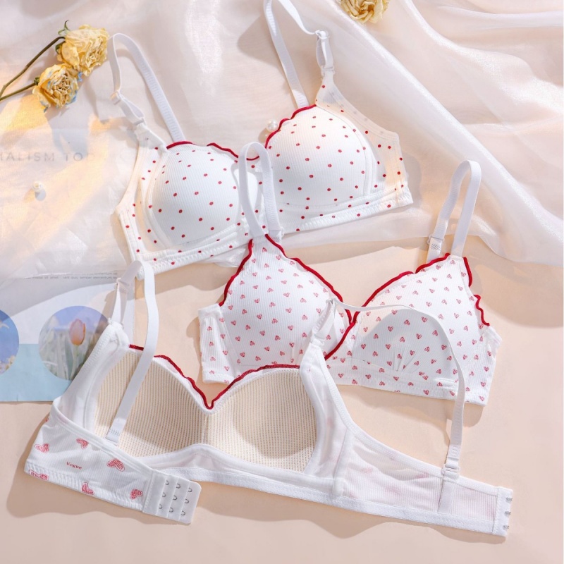 Cute Sweet Wireless Bra Set,Co - Bralette Wireless Soft 리뷰 및 가격