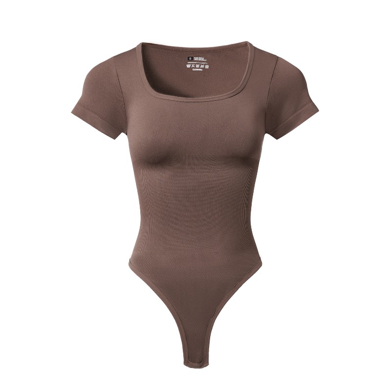 Women Plus Size Square Neck Sh - Shapewear Bodysuit Firm 리뷰 및 가격