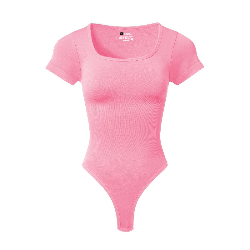 Women Plus Size Square Neck Sh - Shapewear Bodysuit Firm 리뷰 및 가격