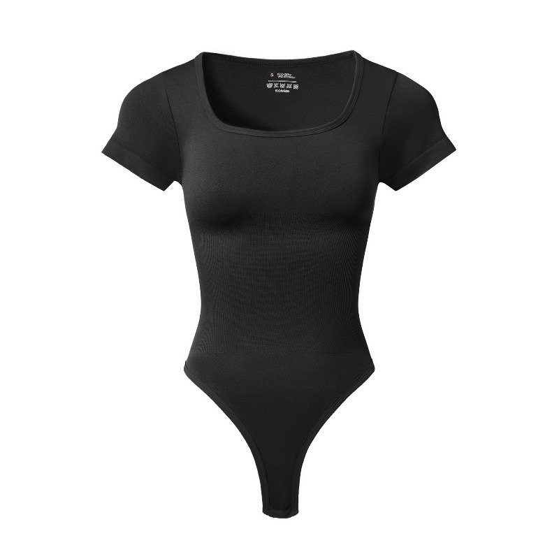 Women Plus Size Square Neck Sh - Shapewear Bodysuit Firm 리뷰 및 가격