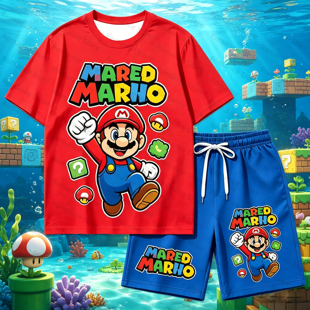 Kids Cartoon T-Shirt And Short - Boyshort Underwear 리뷰 및 가격