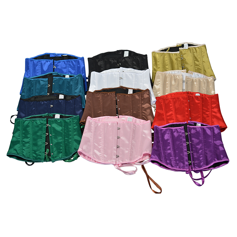 2025 Women Satin Underbust Cor - Corset Waist Cinch 리뷰 및 가격