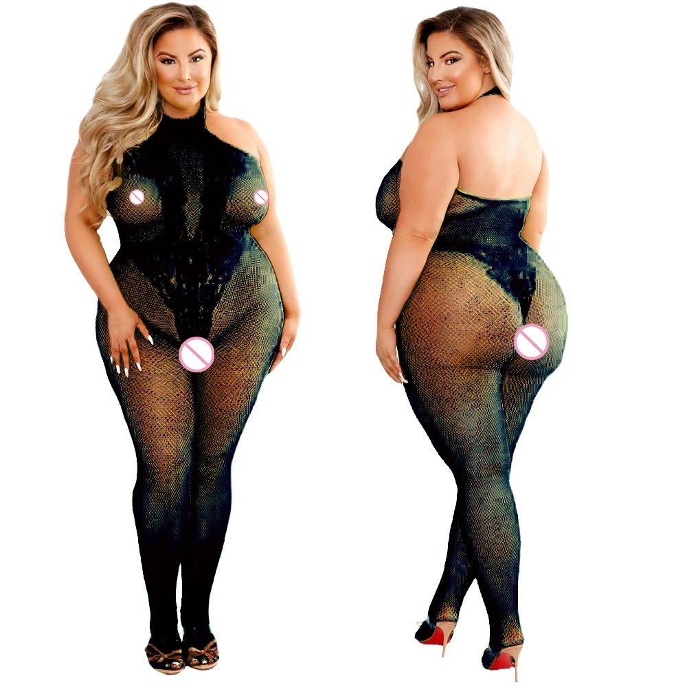 2024 Plus Size Bodystocking Ho - Bodystocking Fishnet 리뷰 및 가격