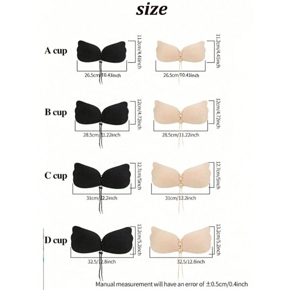 1/2pcs Wing-Shaped Adhesive Br - Strapless Bra Backless 리뷰 및 가격