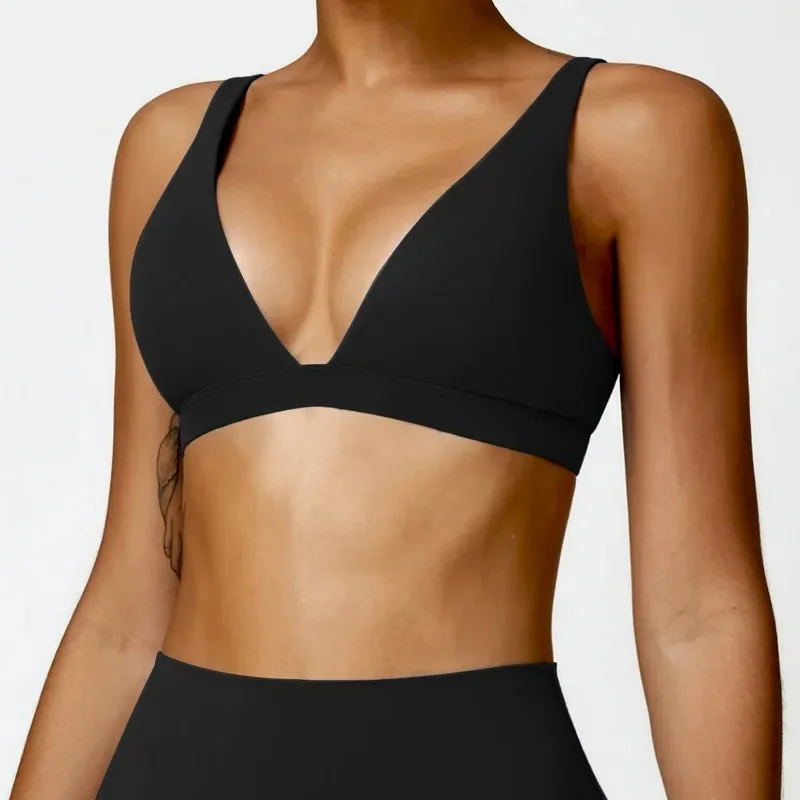 Sports Bra Shockproof Crop Ant - Seamless Underwear Women 리뷰 및 가격
