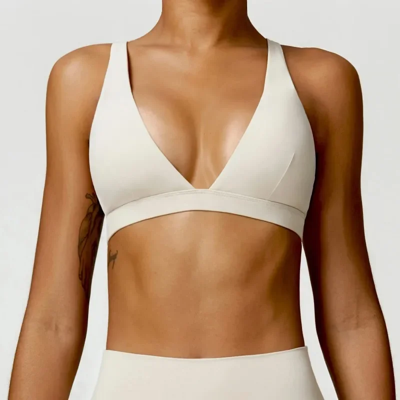 Sports Bra Shockproof Crop Ant - Seamless Underwear Women 리뷰 및 가격