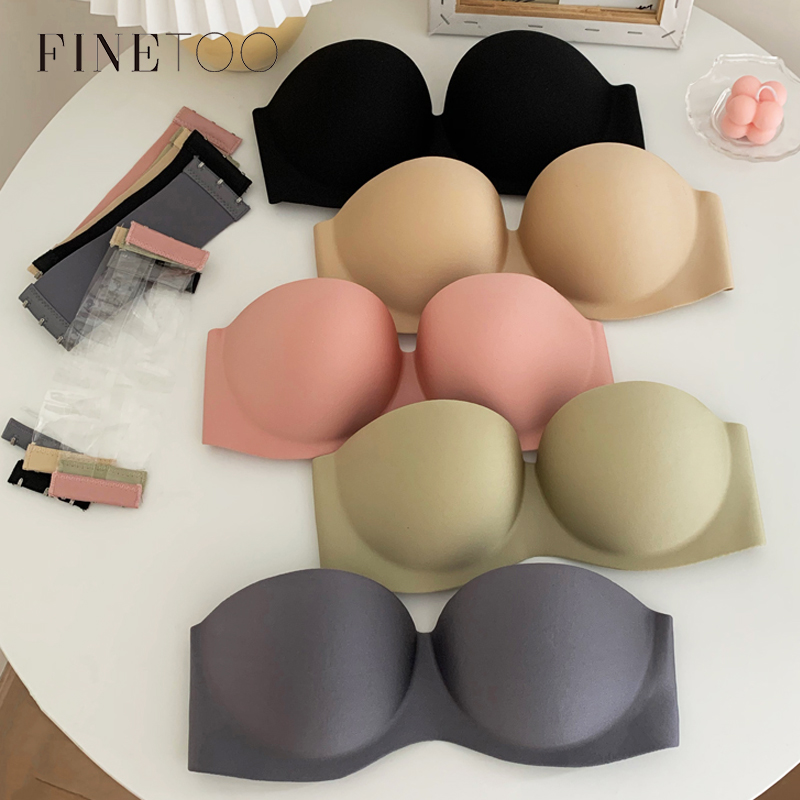 FINETOO Sexy Strapless Bras Wo - Bralette Wireless Soft 리뷰 및 가격