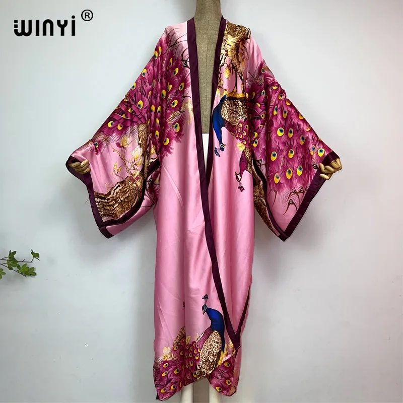 WINYI 2024 Summer Women Cardig - Robe Silk Women 리뷰 및 가격
