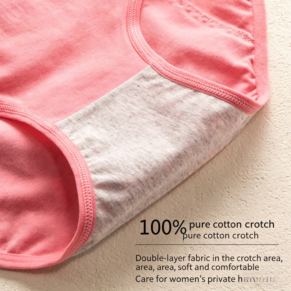 Cute Cartoon Period Underwear  - Period Panty Absorbent 리뷰 및 가격