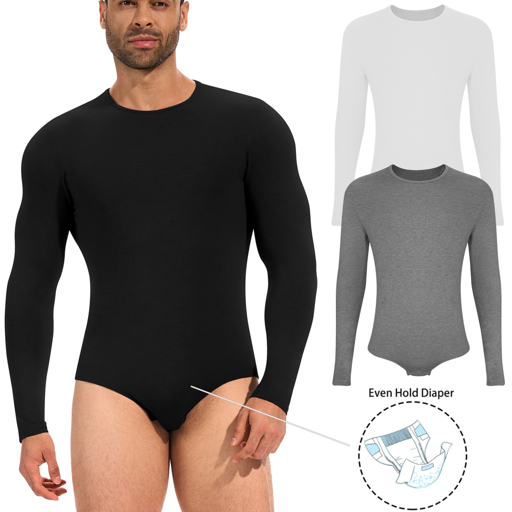 Mens Long Sleeve Bodysuit Full - Shapewear Bodysuit Firm 리뷰 및 가격