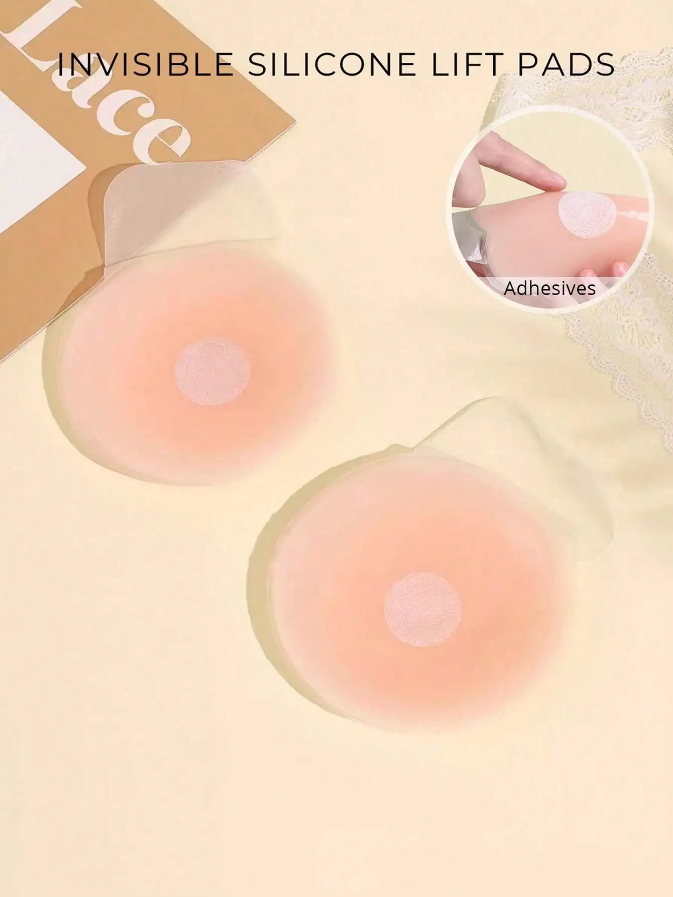 1 Pair Women's Silicone Breast - Strapless Bra Backless 리뷰 및 가격