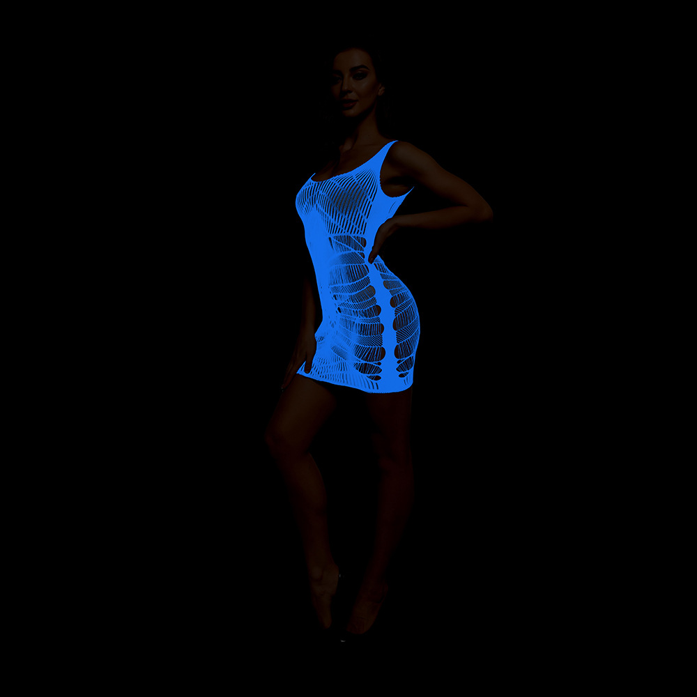 Pole Dance Clothing Luminous G - Bodystocking Fishnet 리뷰 및 가격