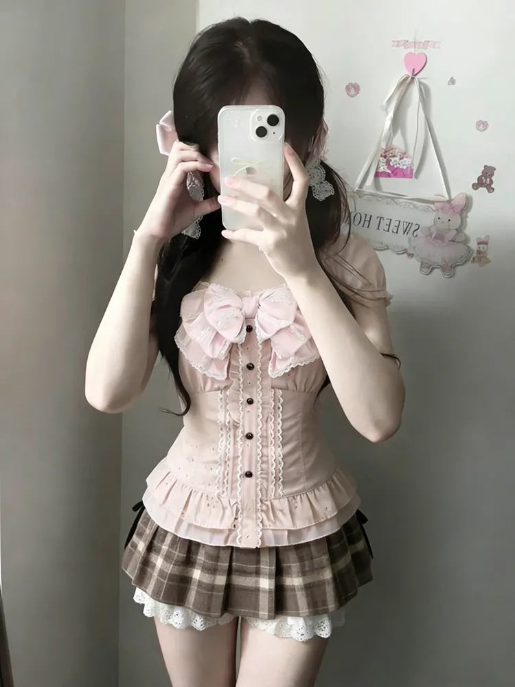 Japanese Sweet Three Piece Set - Cami Top Lace 리뷰 및 가격