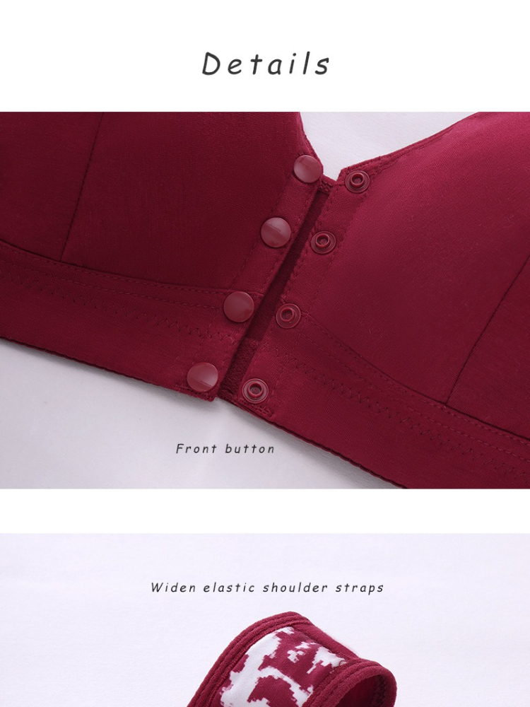 XL-7XL Plus Size Front Buckle  - Seamless Underwear Women 리뷰 및 가격